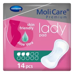 MOLICARE Premium lady pad 3 gouttes, 14 pces