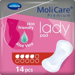 MOLICARE Premium lady pad 4 gouttes, 14 pces