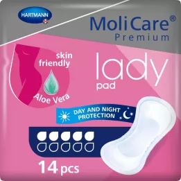 MOLICARE Premium lady pad 5 gouttes, 14 pces