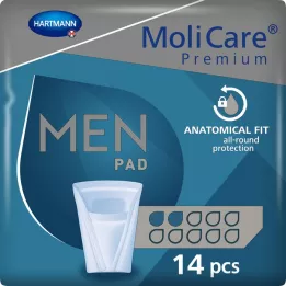 MOLICARE Premium MEN Pad 2 gouttes, 14 pcs