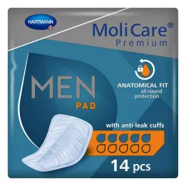 MOLICARE Premium MEN Pad 5 gouttes, 14 pcs