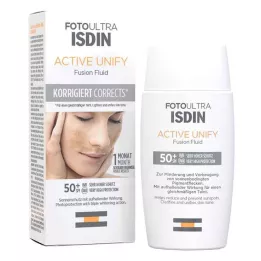 ISDIN PhotoUltra Active Unify Fusion Fluid, 50 ml