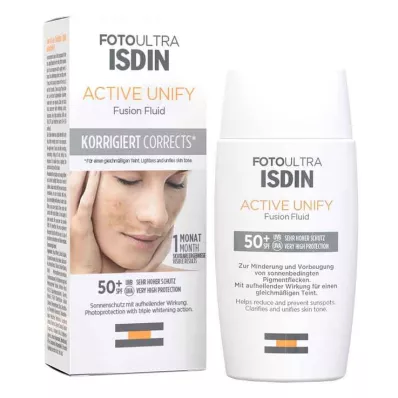 ISDIN PhotoUltra Active Unify Fusion Fluid, 50 ml