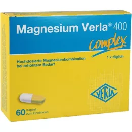 MAGNESIUM VERLA 400 gélules, 60 capsules