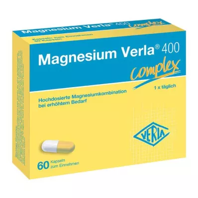 MAGNESIUM VERLA 400 gélules, 60 capsules