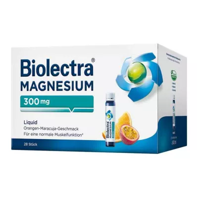 Biolectra Magnésium 300 mg Liquide, 28 pc