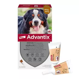 Advantix Spot-on solution chien 40 - 60 kg, 4X6,0 ml