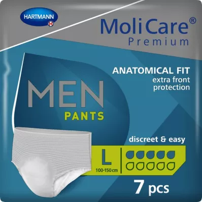 MOLICARE Premium MEN Pants 5 gouttes L, 7 pces