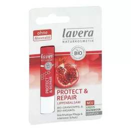 LAVERA Protect &amp; Baume à lèvres réparateur, 4,5 g