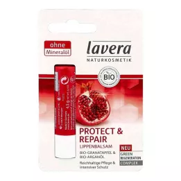 LAVERA Protect &amp; Baume à lèvres réparateur, 4,5 g
