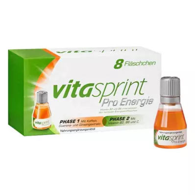 VITASPRINT Flacons à boire Pro Energie, 8 pcs