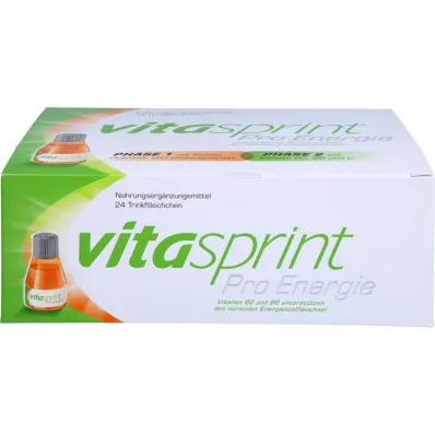 VITASPRINT Flacons à boire Pro Energie, 24 pcs