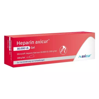 Héparine axicur® 30 000 UI gel, 100 g