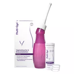 MULTI-GYN Douche vaginale Pack combiné de comprimés effervescents, 1 P