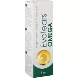 EVOTEARS Gouttes ophtalmiques Omega, 3 ml