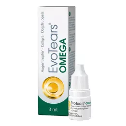 EvoTears OMEGA gouttes pour les yeux, 3 ml
