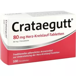 CRATAEGUTT 80 mg Comprimés cardiovasculaires, 100 comprimés