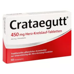 CRATAEGUTT 450 mg Comprimés cardiovasculaires, 50 comprimés