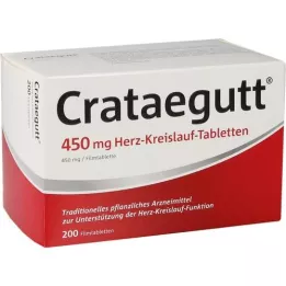 CRATAEGUTT 450 mg Comprimés cardiovasculaires, 200 comprimés