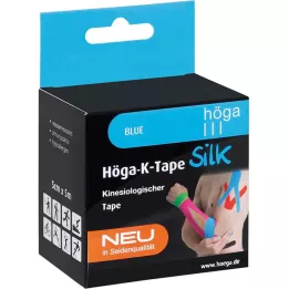 HÖGA-K-TAPE Silk 5 cmx5 m l.fr.blue kinesiol.Tape, 1 pc