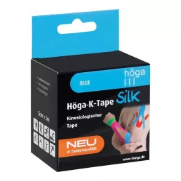 HÖGA-K-TAPE Silk 5 cmx5 m l.fr.blue kinesiol.Tape, 1 pc