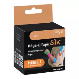 HÖGA-K-TAPE Silk 5 cmx5 m l.fr.skin kinesiol.Tape, 1 pc