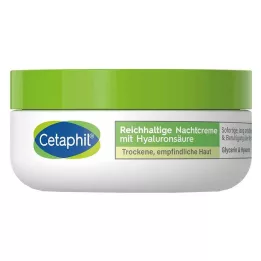 CETAPHIL Crème de nuit riche en acide hyaluronique, 48 g