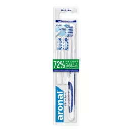 ARONAL Brosse à dents öko dent moyenne, 1 pc