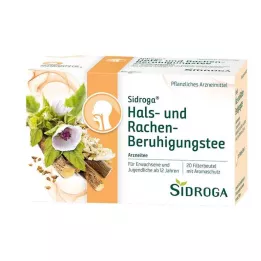 SIDROGA Tisane apaisante pour la gorge et le pharynx, 20X1.75 g