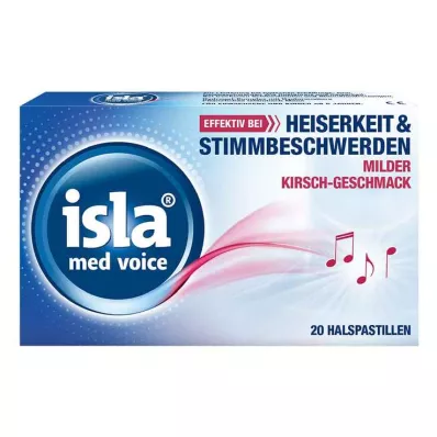 ISLA MED Pastilles voice, 20 pces
