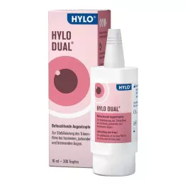 HYLO DUAL Gouttes pour les yeux, 10 ml