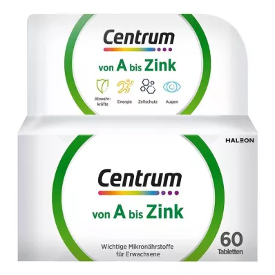 Comprimés Centrum A-zinc, 60 pc