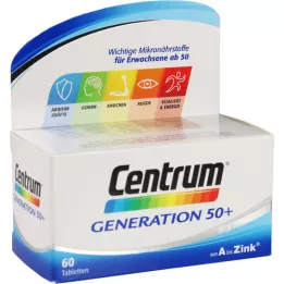 CENTRUM Comprimés Génération 50+, 60 comprimés