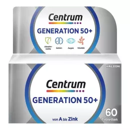 CENTRUM Comprimés Génération 50+, 60 comprimés