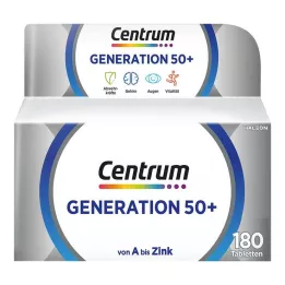 CENTRUM Comprimés Génération 50+, 180 comprimés