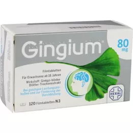 GINGIUM 80 mg Comprimés pelliculés, 120 comprimés