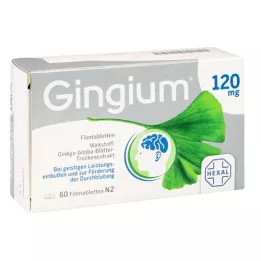 GINGIUM 120 mg Comprimés pelliculés, 60 comprimés