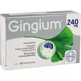 GINGIUM 240 mg Comprimés pelliculés, 40 pc