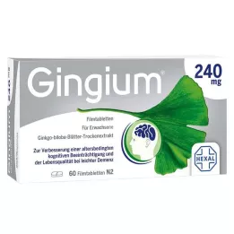 GINGIUM 240 mg Comprimés pelliculés, 60 comprimés