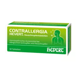 CONTRALLERGIA Hevert comprimés contre le rhume des foins, 50 pces