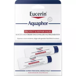 EUCERIN Aquaphor Protect &amp; Pommade réparatrice, 2X10 ml