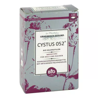 CYSTUS 052 Pastilles pour la gorge bio, 132 pces
