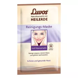 LUVOS Masque nettoyant à largile, cosmétique naturelle, 2X7.5 ml