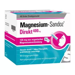 MAGNESIUM SANDOZ Direct 400 mg sticks, 48 pcs