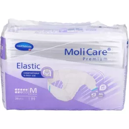 MOLICARE Premium Elastic Slip 8 gouttes taille M, 26 pièces