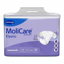 MOLICARE Premium Elastic Slip 8 gouttes taille M, 26 pièces
