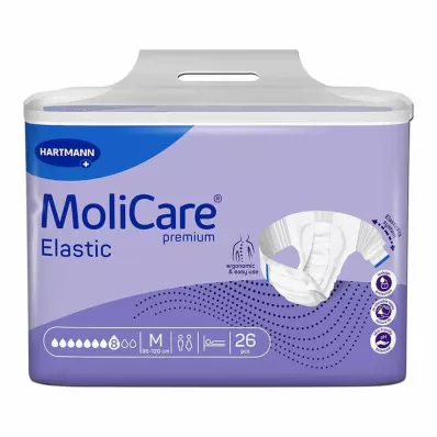 MoliCare® Premium Elastic Briefs 8 gouttes taille M, 26 pcs