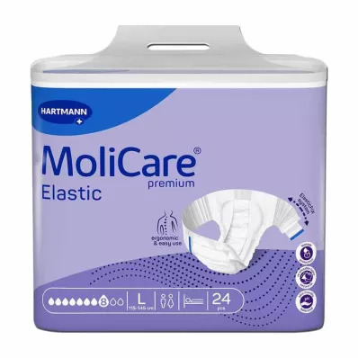 MoliCare® Premium Elastic Slip 8 gouttes taille L, 24 pc MoliCare® Premium Elastic Slip 8 gouttes taille L, 24 pc