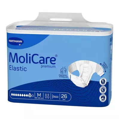 MoliCare® Premium Elastic Briefs 9 gouttes taille M, 26 pc