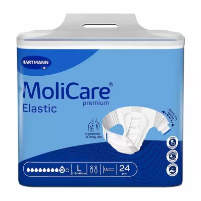 MoliCare® Premium Elastic Slip 9 gouttes taille L, 24 pc